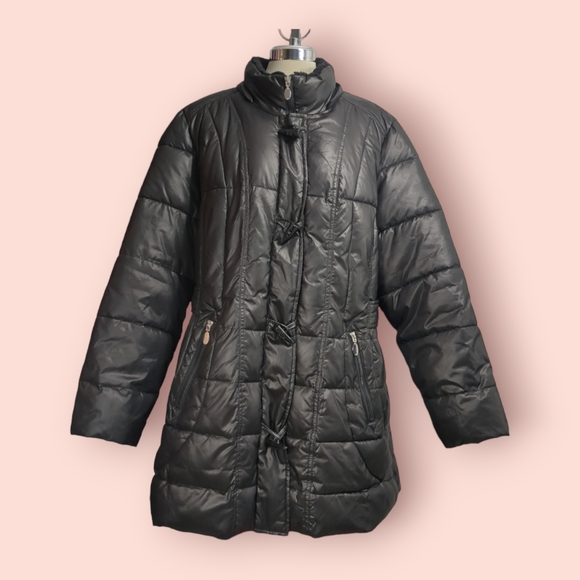 LIZ CLAIBORNE Black Jacket Plus Size 1X - Picture 6 of 14